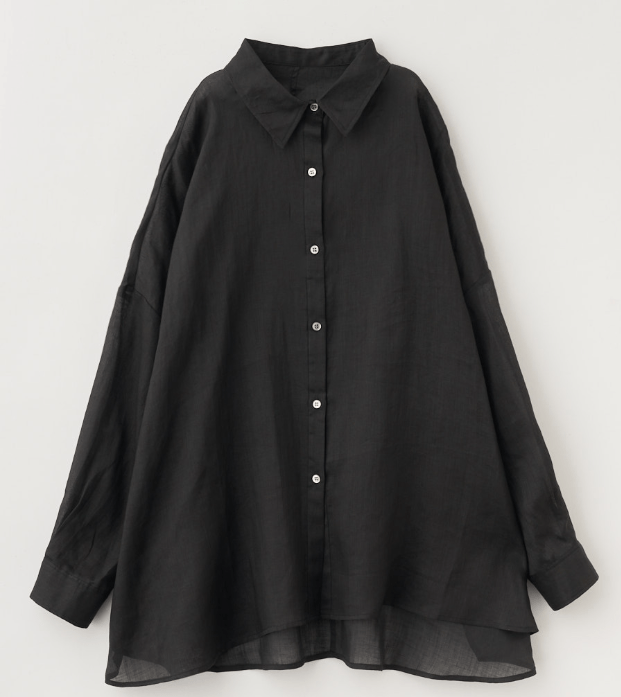 LOUNIE シアーラミービッグシャツ