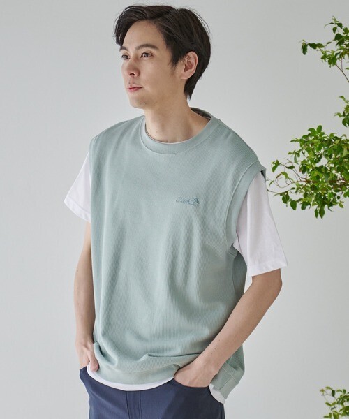 Arnold Palmer カノコベスト × Tシャツ セット