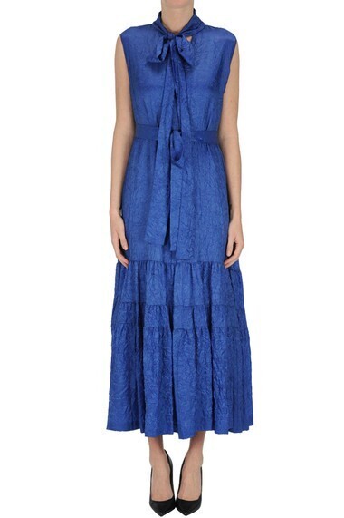 ROCHAS Cupro long dress