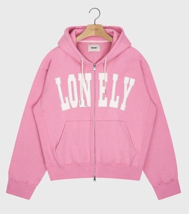 NOHANT LONELY/LOVELY HOODIE ZIP-UP