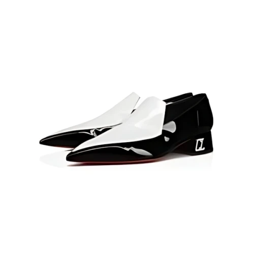 Christian Louboutin Aiglon 30 mm ローファー パテントカーフレザー
