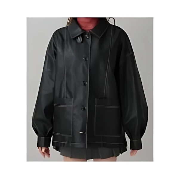 FOREVER 21 フェイクレザーカバーオール
