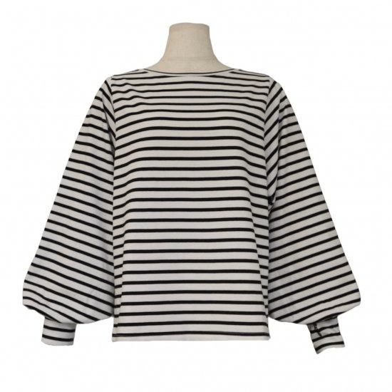 BayBee volume sleeve tops(black border)