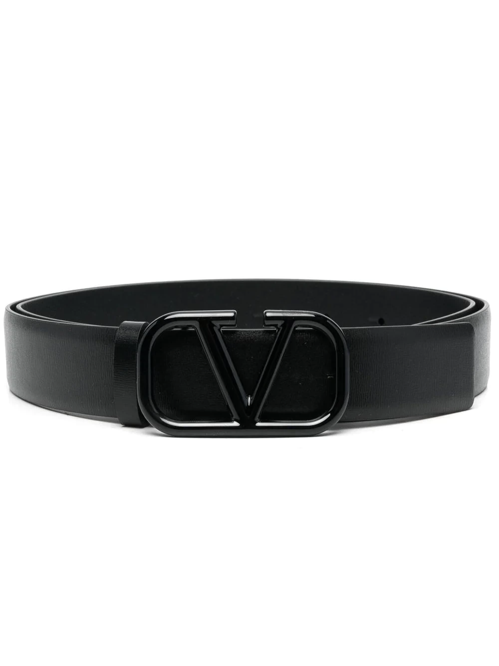 Valentino Garavani Vロゴ レザーベルト