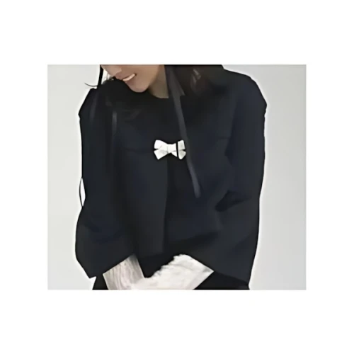 The Girls Society quilting tops BLACK