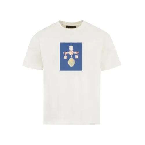 Wales Bonner compass graphic T-shirt