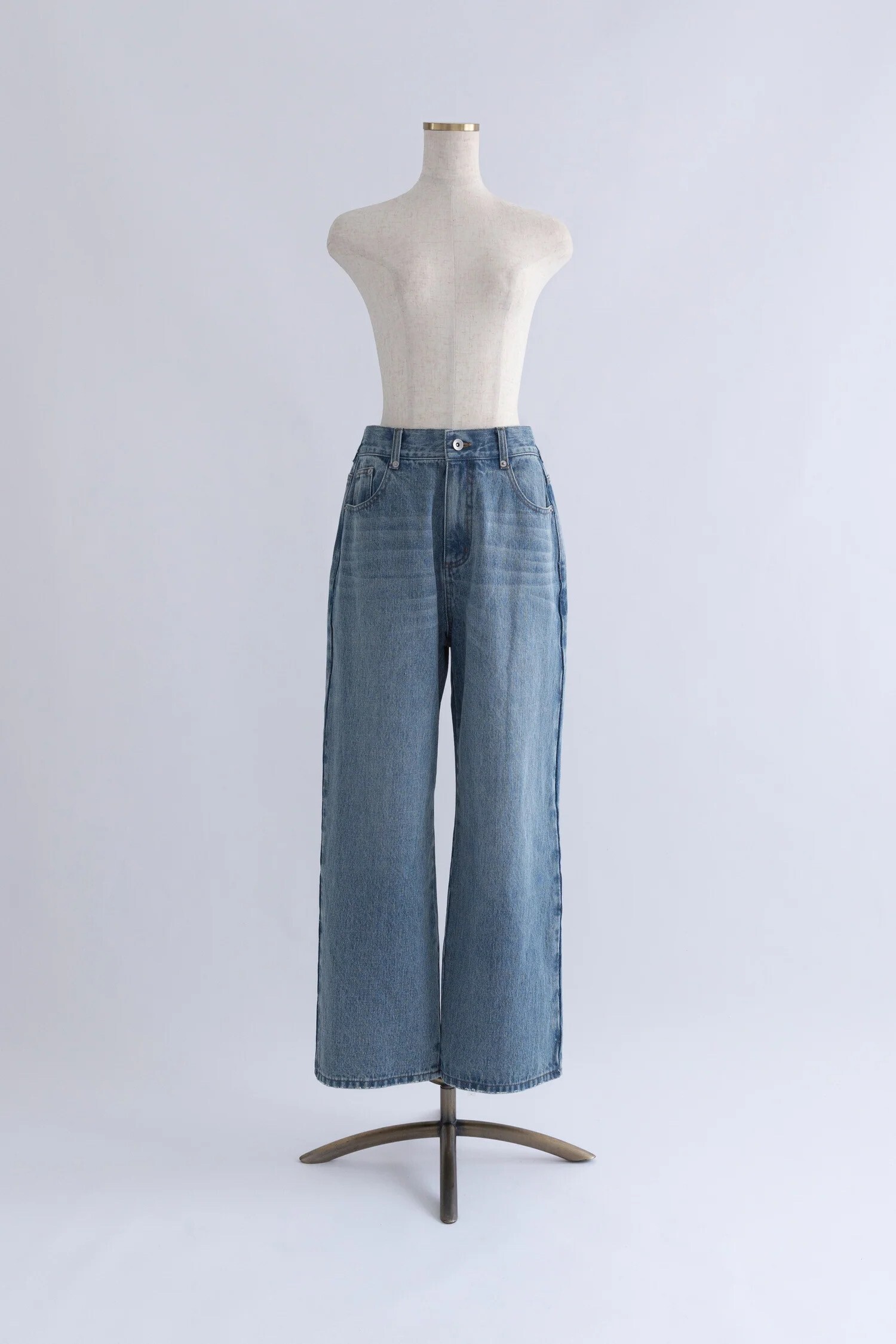 EN NEUME Waist Adjustable Straight Denim
