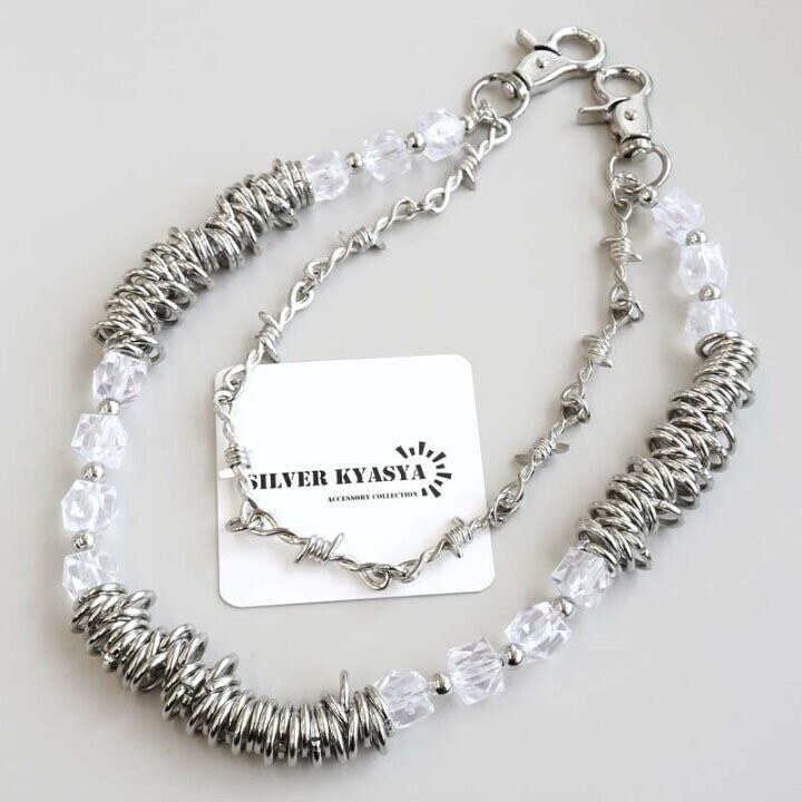 SILVER KYASYA メタル ウォレットチェーン