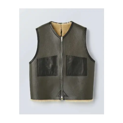 Our Legacy REVERSIBLE SHEARLING VEST