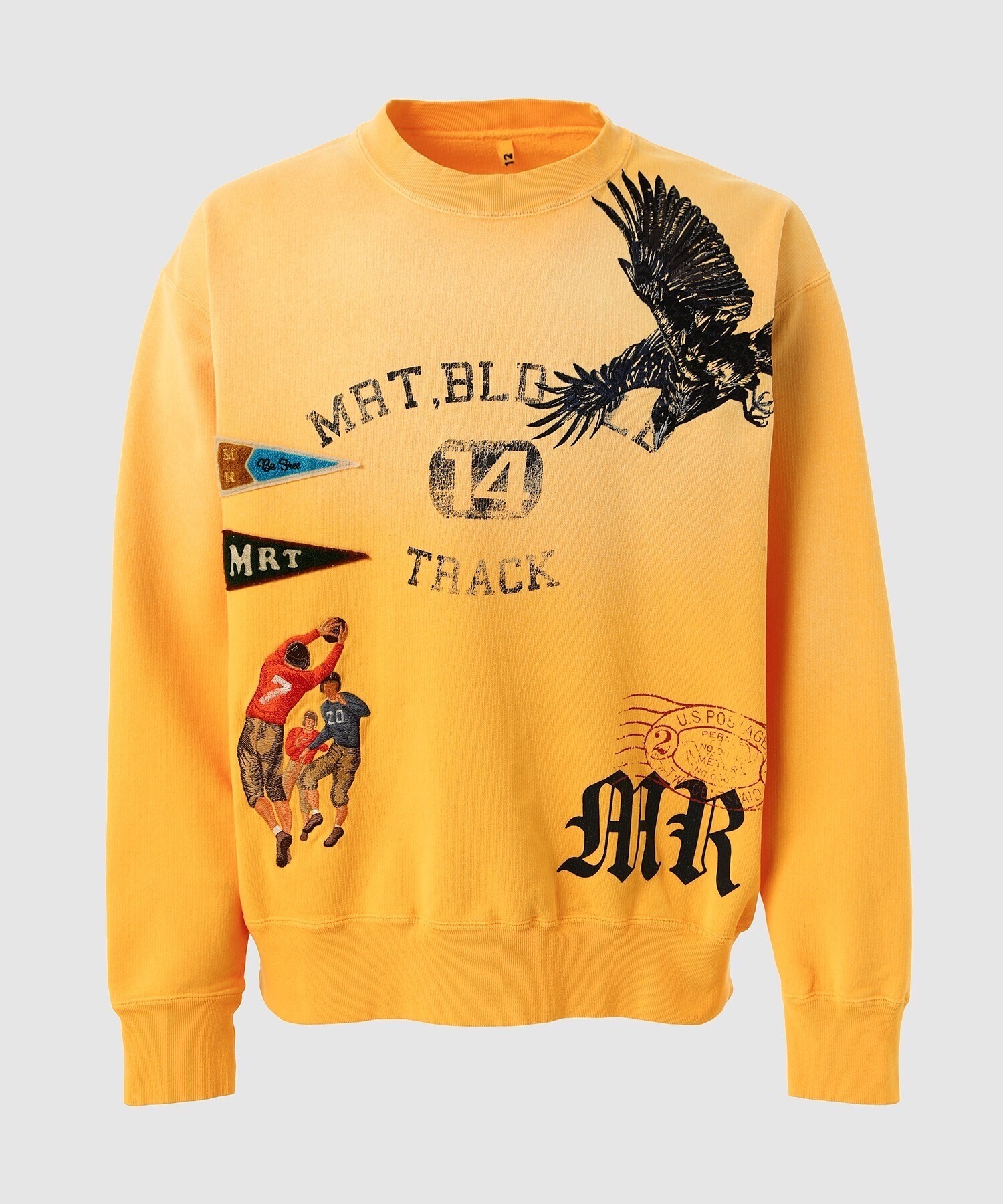 KHOKI Vintage-effect sweatshirt