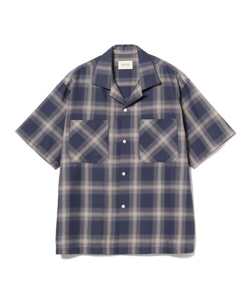 B:MING by BEAMS ambiance / TR Ombre Check Shirt