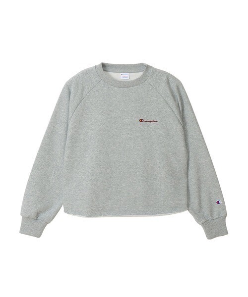 Champion レディース クルーネックスウェットシャツ