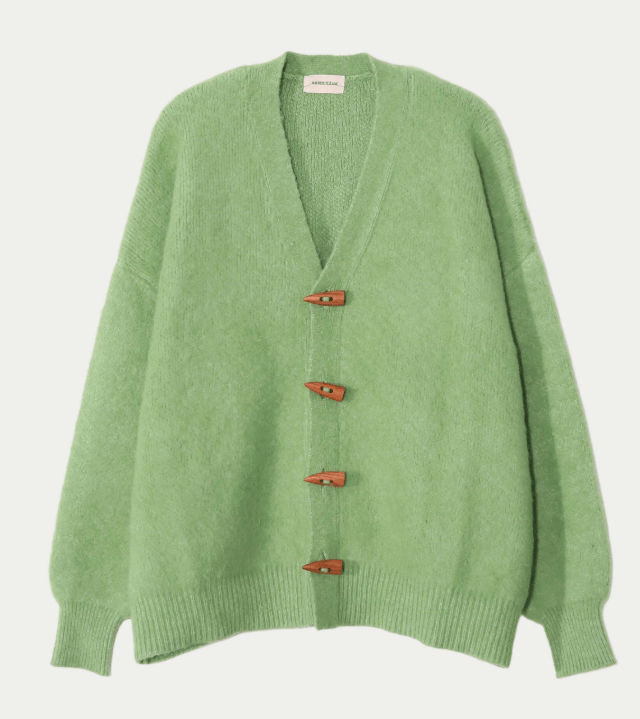 AMBERGLEAM Moist Touch Knit Cardigan