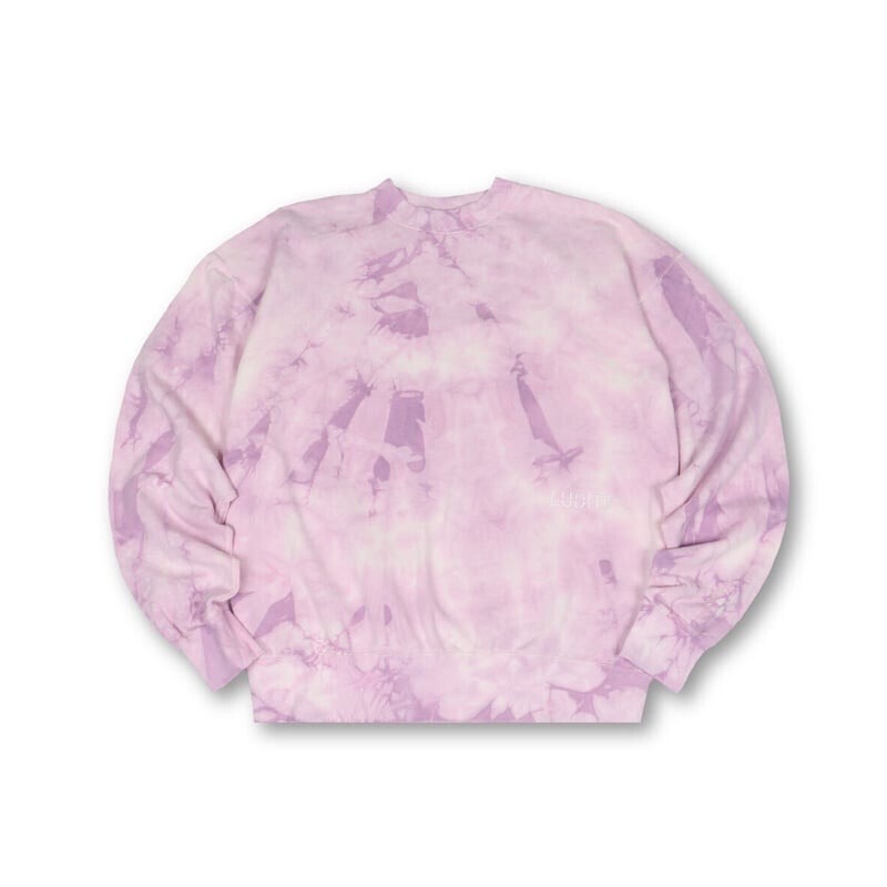 LUDITT TIE-DYE CREWNECK SWEAT