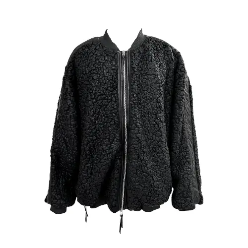 KMRii Serpent Cross Coating Boa Jacket