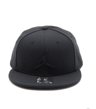JORDAN BRAND JORDAN BRAND U J PRO CAP S FB JUMPMAN BLACK/ANTHRACITE