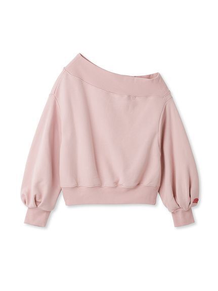 SNIDEL 【WEB限定】ワンショルダーロゴスウェット