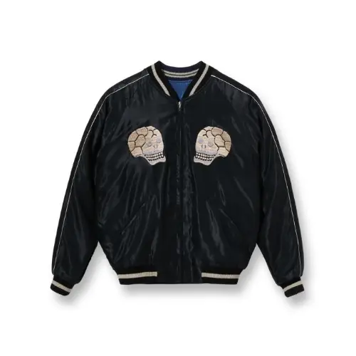 TAILOR TOYO Mid 1950s Style Acetate Souvenir Jacket