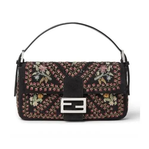 FENDI バゲット 26424(フラワーエンブロイダリー)