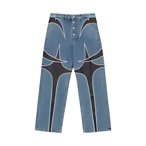 Thug Club TC Leather Denim Pants