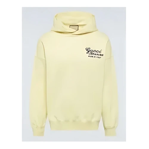 GUCCI Cotton Felt Hoodie