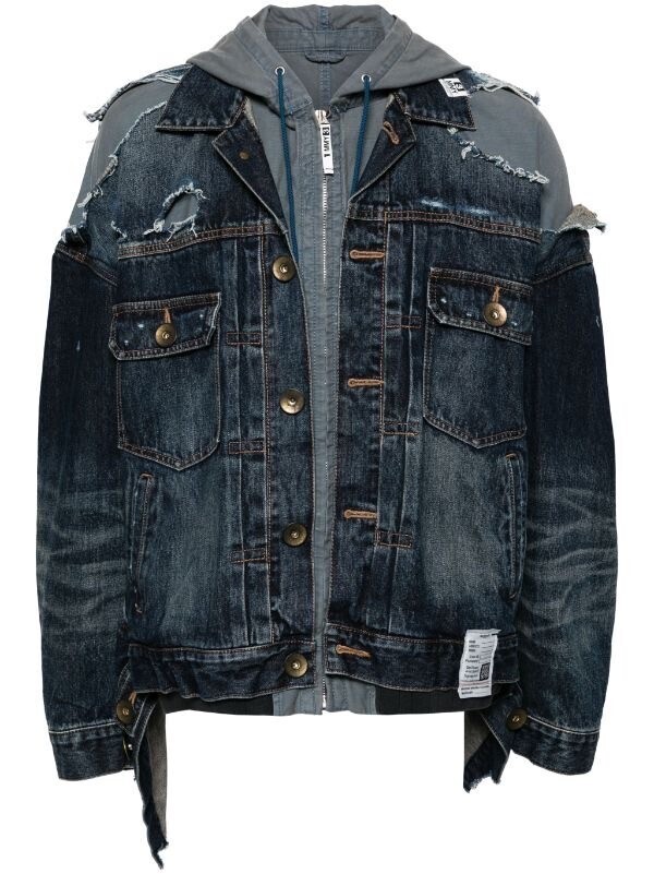 Maison MIHARA YASUHIRO フーデッド デニムジャケット