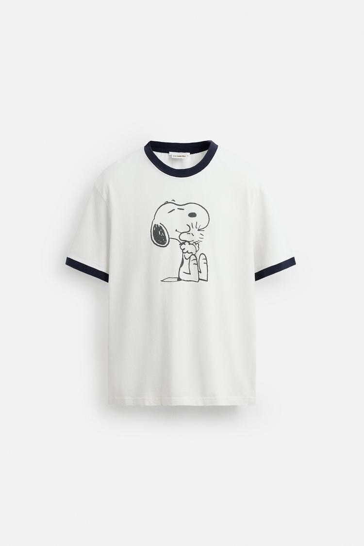 ZARA コントラスト スヌーピー™ Tシャツ