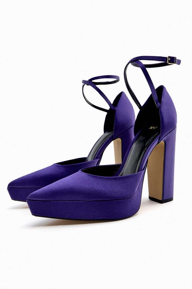 ZARA HEELED PLATFORM SHOES
