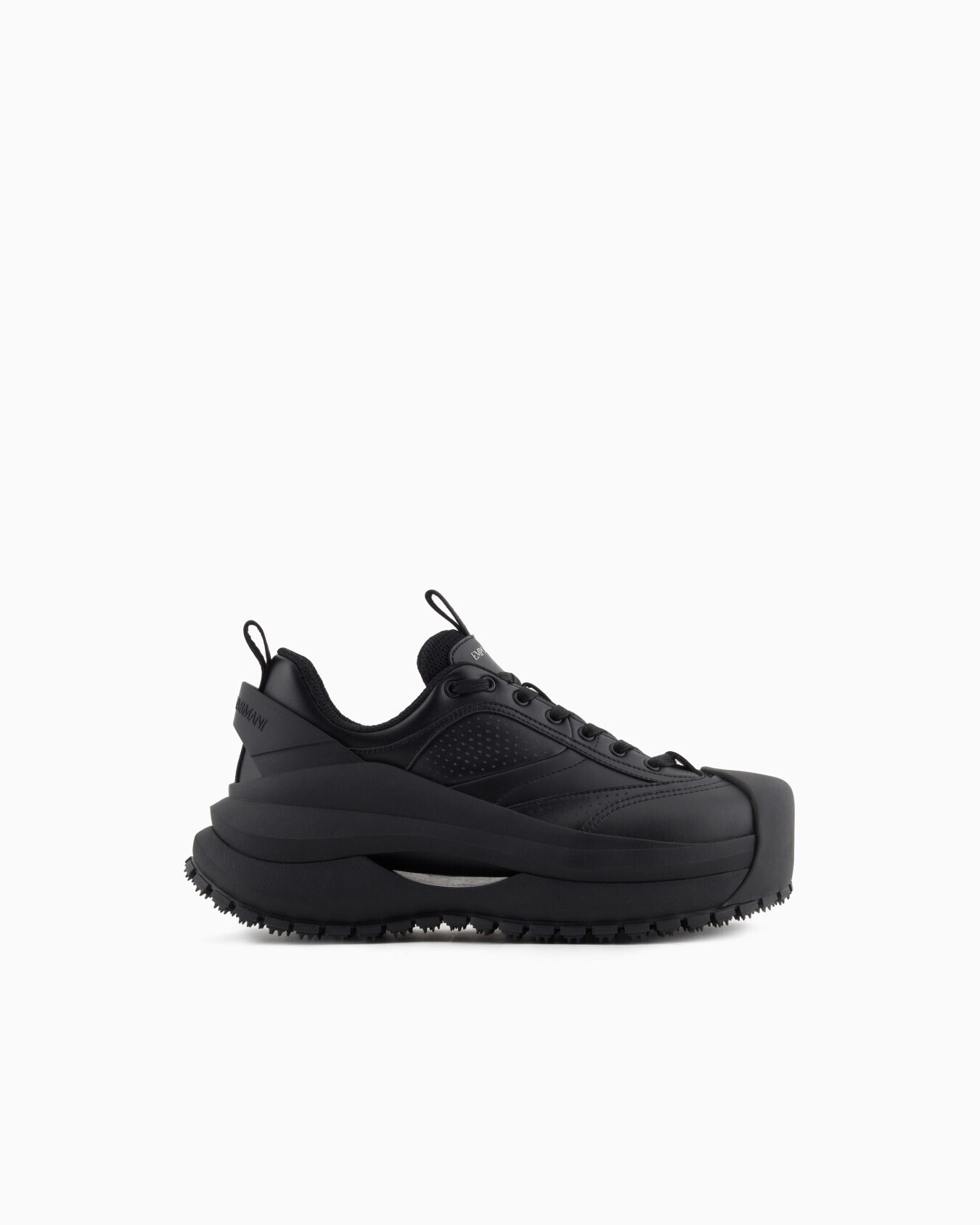 EMPORIO ARMANI チャンキースニーカー レザー