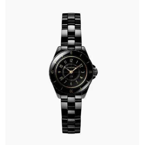 CHANEL J12 GOLDEN BLACK
