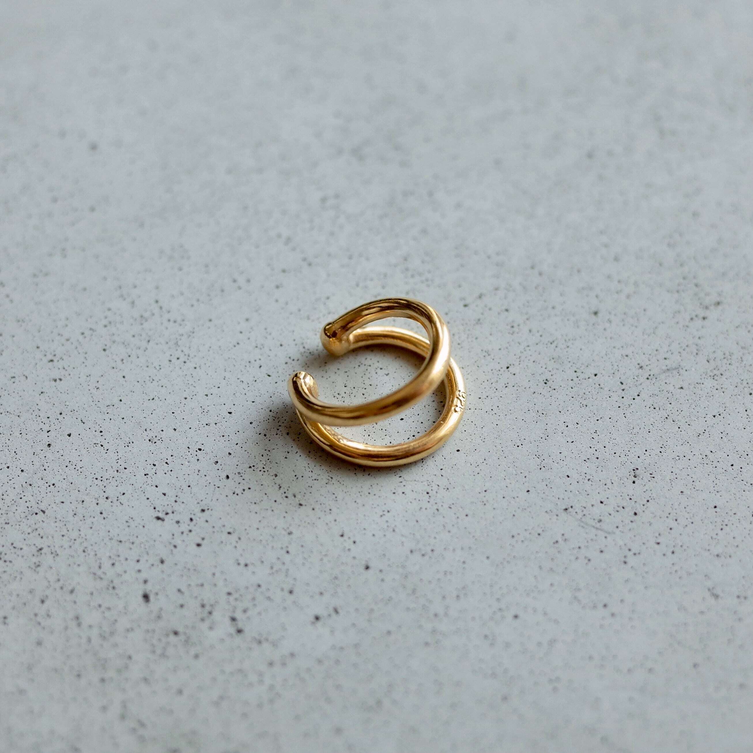 warmth Small Two Strands EarCuff