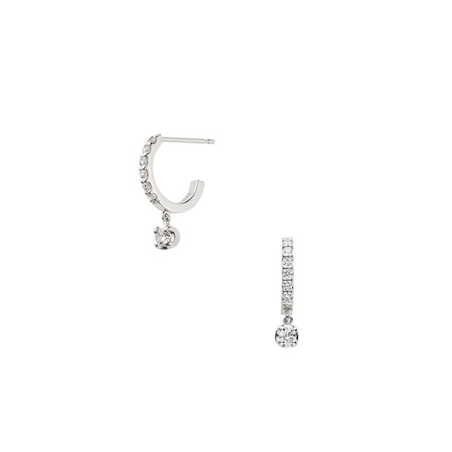 Vendome Aoyama プラチナダイヤモンドピアス