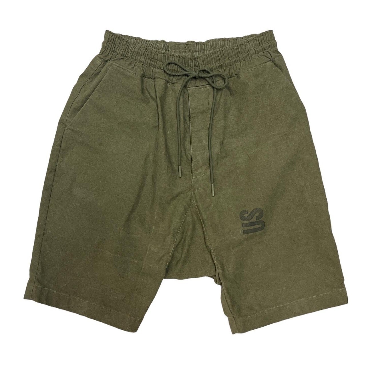 READYMADE MILITARY FABRIC PODS SHORTS