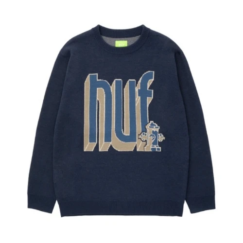HUF BOOKEND CREW SWEATER