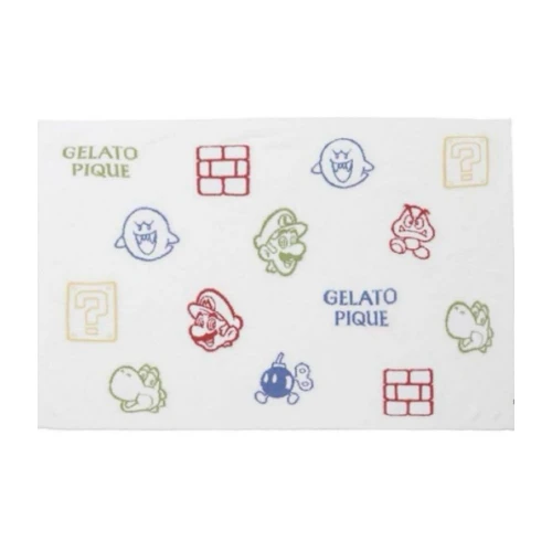 Gelato pique 【スーパーマリオ】ベビモコアソートジャガードブランケット
