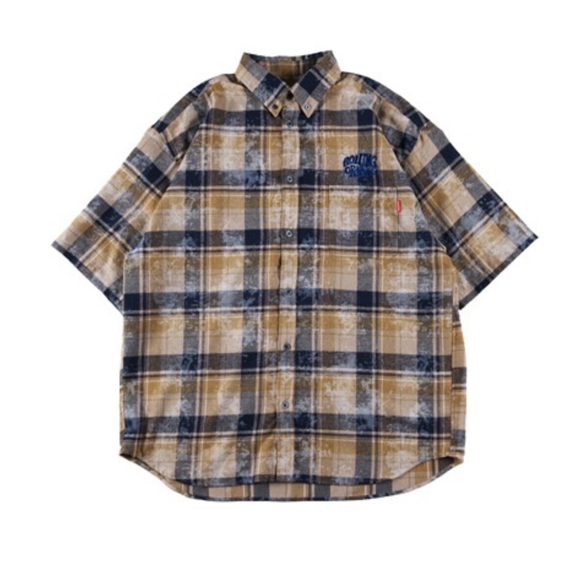 ROLLING CRADLE BLEACH CHECK SHIRT