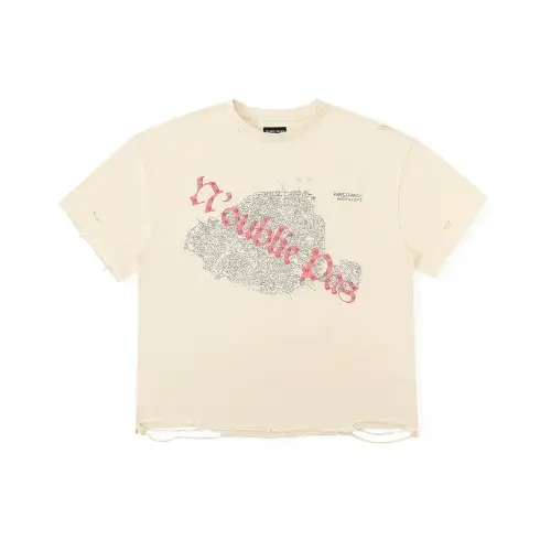 N’oublie Pas Map Tee