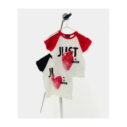 JUST A NOON ストロベリーラグランミニTシャツ