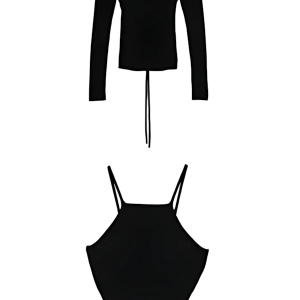 CLANE CAMISOLE SET CACHECOEUR KNIT TOPS