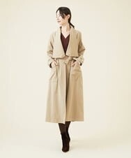 Sybilla オーバーラップカラートレンチコート