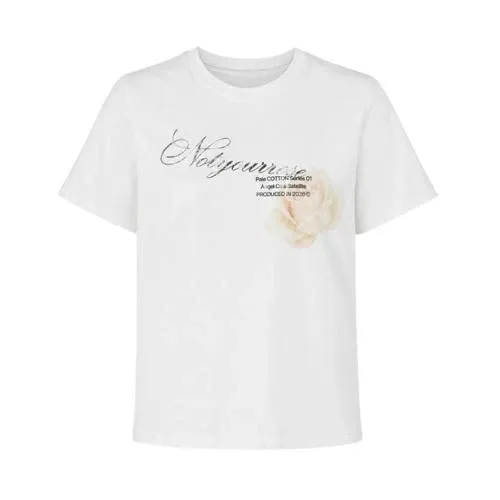 Not your rose Vintage rose logo t-shirts