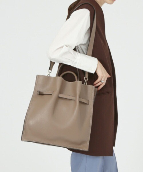 LOWELL things Swell/2WAYギャザーオープントートBAG L