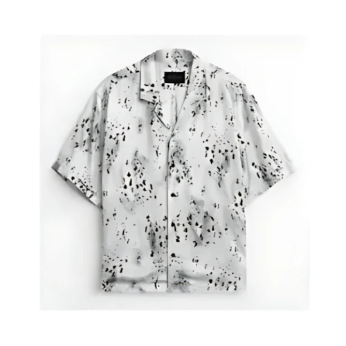 STAMPD Leopard Camp Collar Buttondown