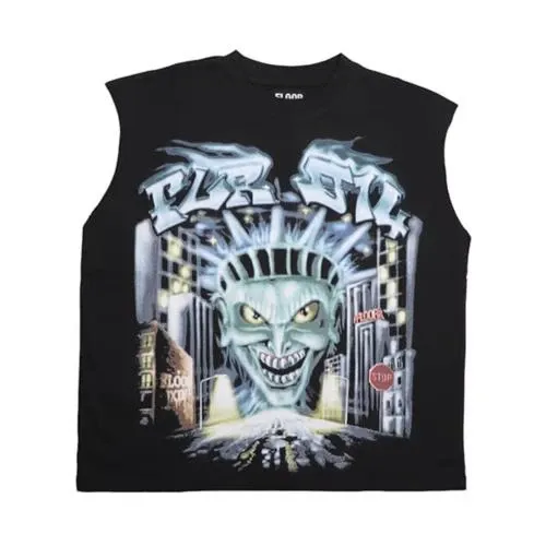 FLOOR 914 CLOWN CITY CUT OFF TEE