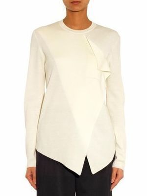 BALENCIAGA Wool and cashmere-blend sweater