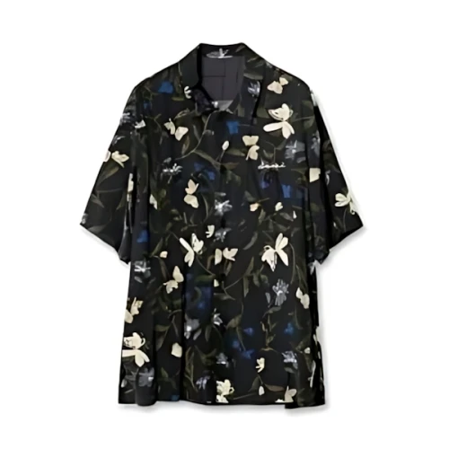 sacai Floral Print Shirt