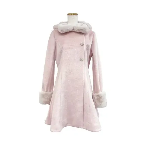 Rosé Muse tippet set flare coat