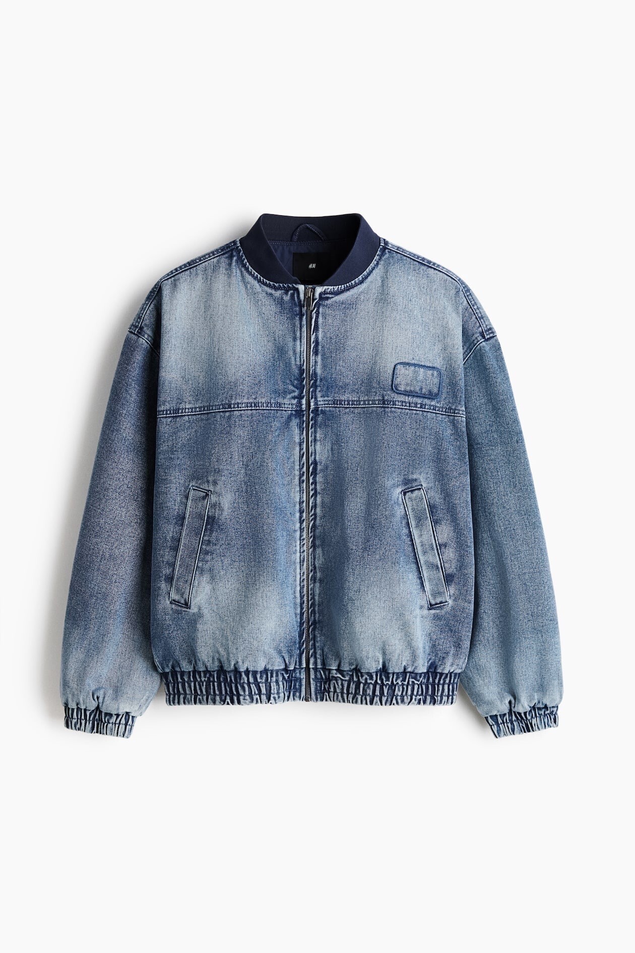 H&M パッデッドデニムジャケット