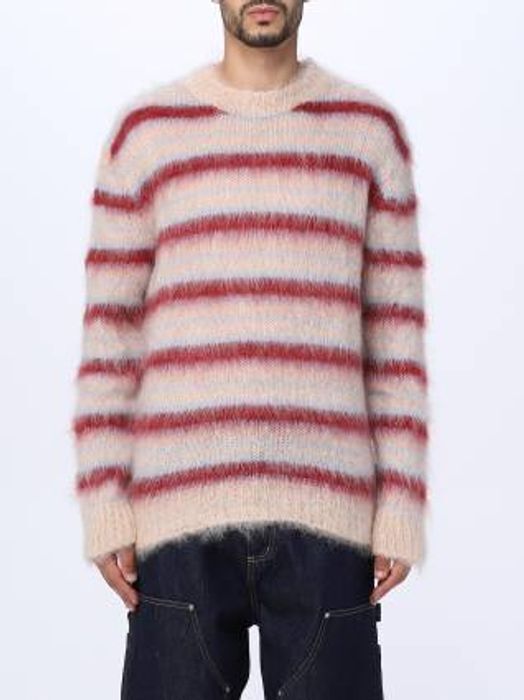 MARNI ストライプ モヘヤ セーター
