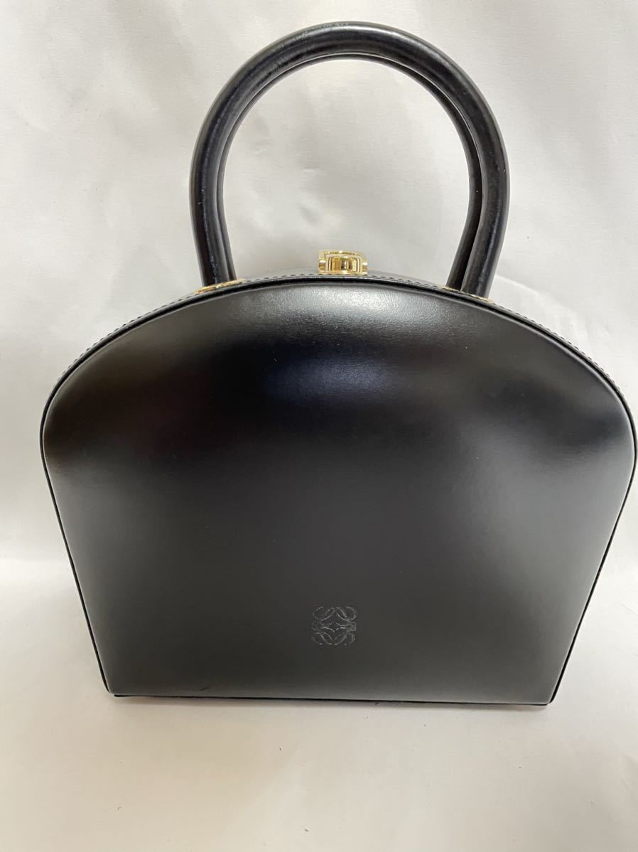 LOEWE レザー ハンドバッグ